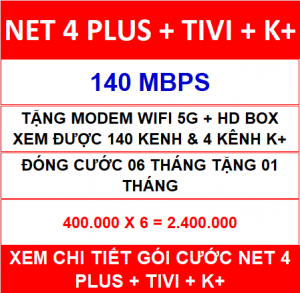 Combo Net 4 Tivi K+ 06 Th