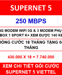 Combo Supernet 5 18 Th