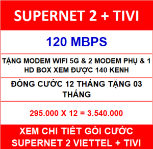 Supernet 2 + Tivi 12 Th