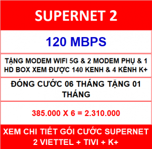 Supernet 2 + Tivi + K+ 06 Th