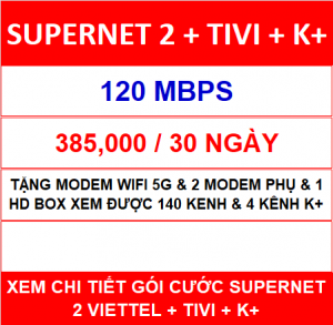 Supernet 2 + Tivi + K+