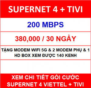 Supernet 4 + Tivi