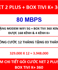 Net 2 Plus Box Tivi K+ 360 12 Th