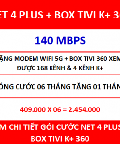 Net 4 Plus Box Tivi K+ 360 06 Th