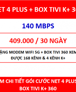 Net 4 Plus Box Tivi K+ 360