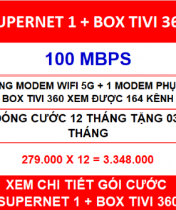 Supernet 1 Box Tivi 360 12 Th