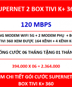 Supernet 2 Box Tivi K+ 360 06 Th
