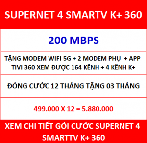 Supernet 4 Smarttv K+ 360 12 Th