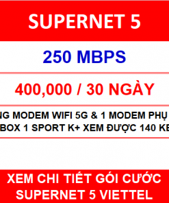 Supernet 5 Viettel 1 Home Wifi