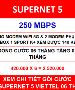 Supernet 5 Viettel 2 Home Wifi 06 Th
