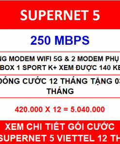 Supernet 5 Viettel 2 Home Wifi 12 Th